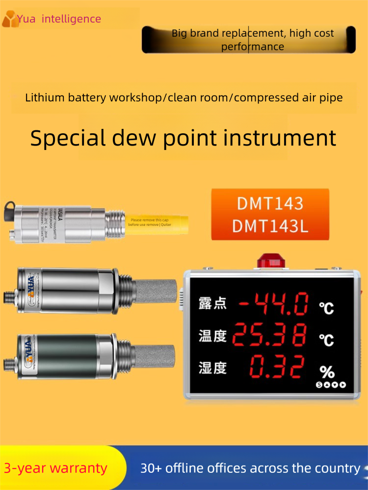 Dew point  sensor and  Dew Point Meter Screen (set)