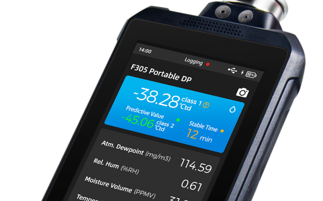F305x Handheld dewpoint meter