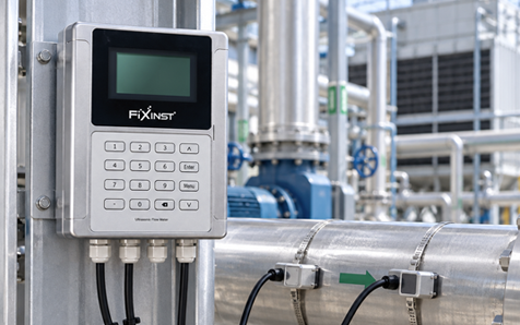 YUA Instruments - Industrial Measurement Solutions Banner with Modern City Skyline and Precision Architecture